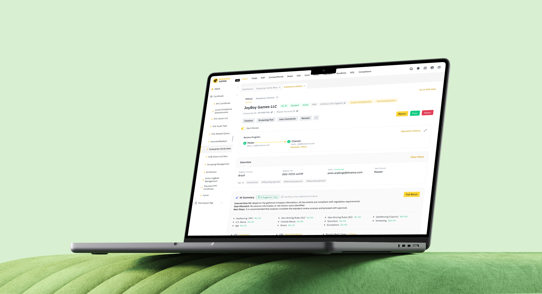 Binance AI Maker
